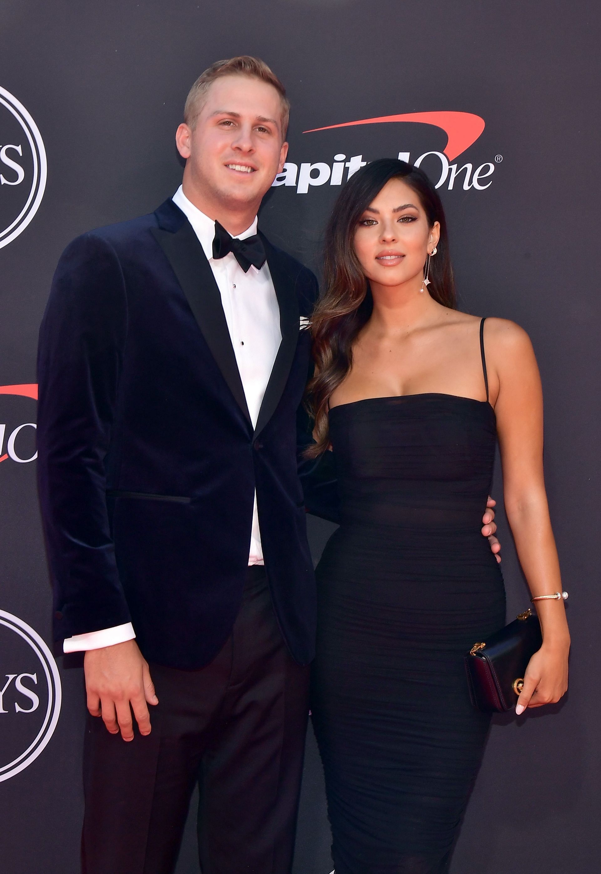 Watch Jared Goffs Girlfriend Christen Harper Calls Out Media Fans For Their Toxic Double 