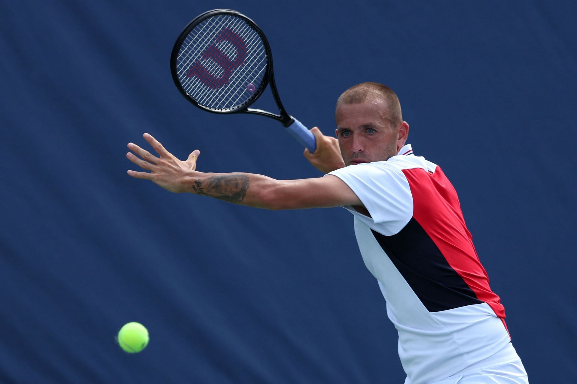 Dan Evans at the 2022 Citi Open.