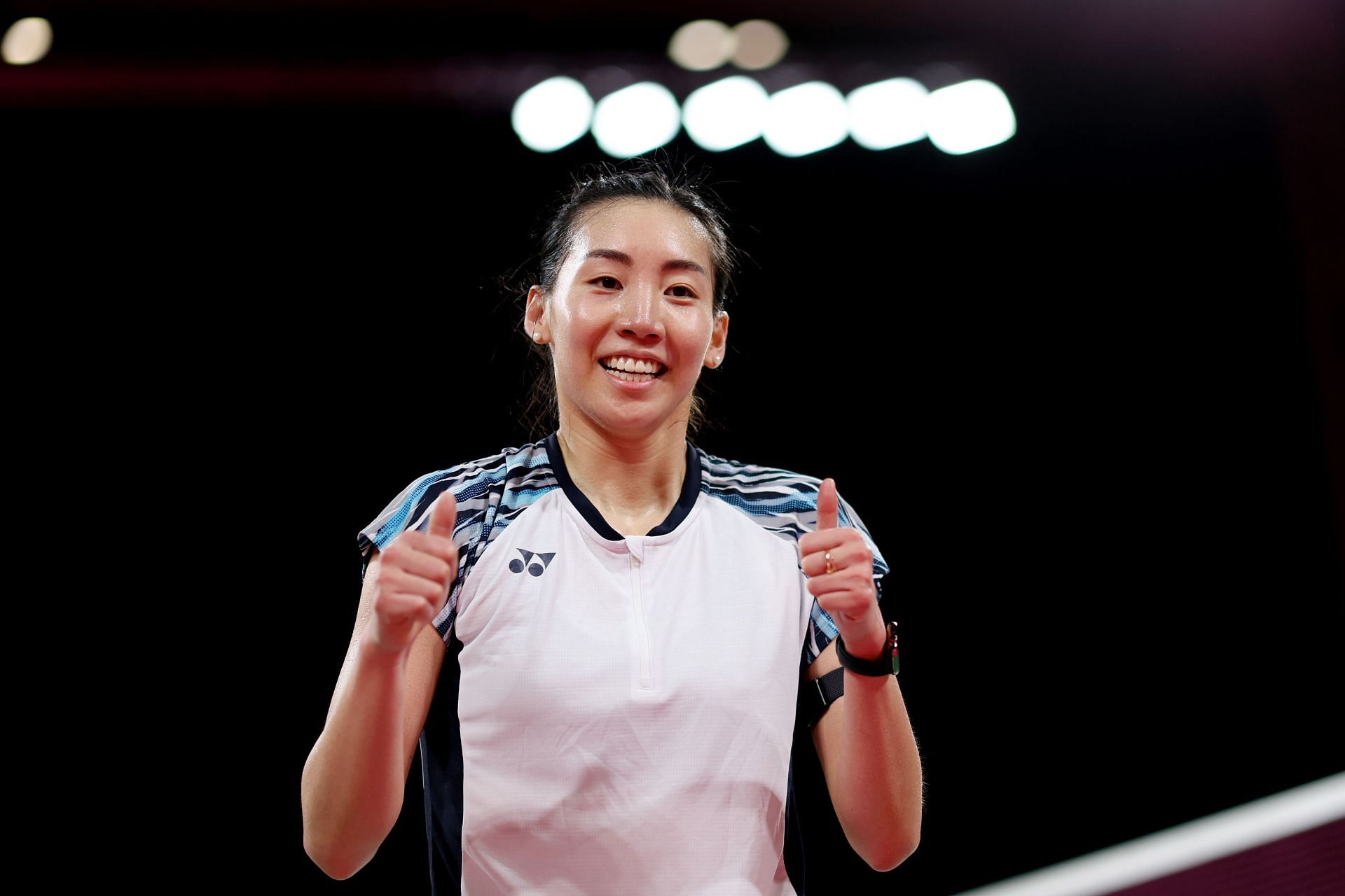 Michelle Li at the 2022 Commonwealth Games (Image courtesy: Getty)
