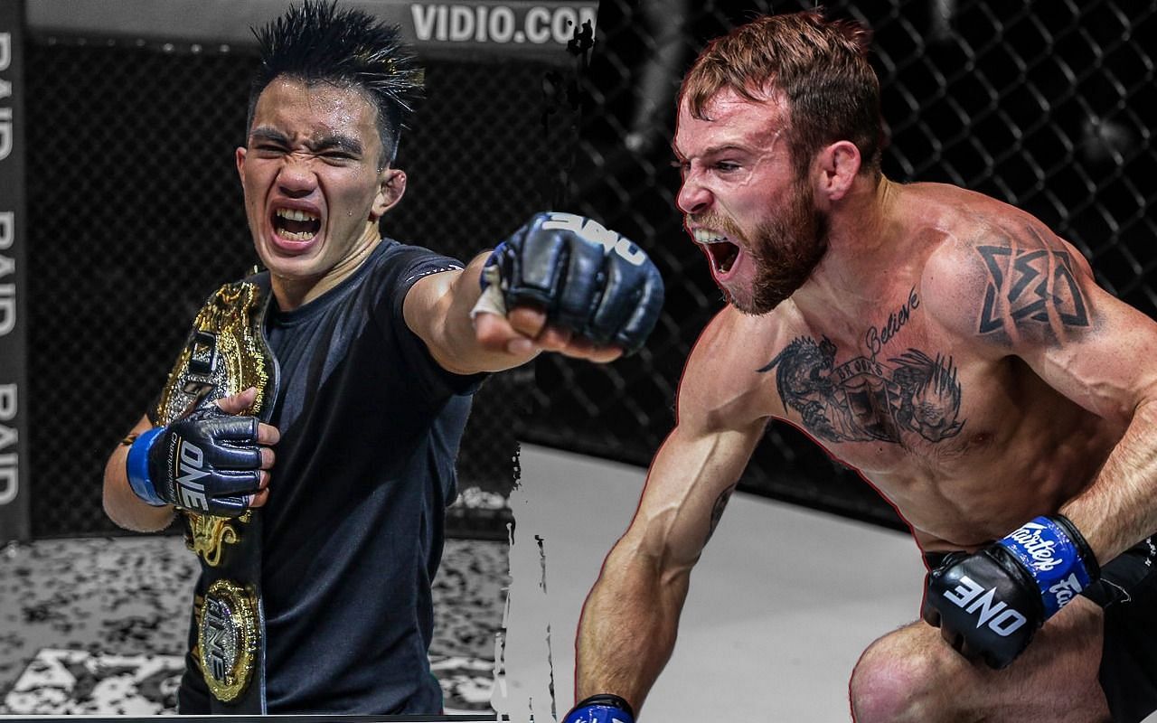 Joshua Pacio (L) and Jarred Brooks (R) will finally get their hands on each other in December. | [Photos: ONE Championship]