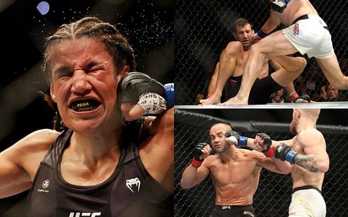 Julianna Peña, Luke Rockhold, and Eddie Alvarez