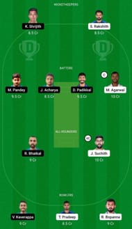 BB vs GMY Dream11 Fantasy Tip - Head to Head League