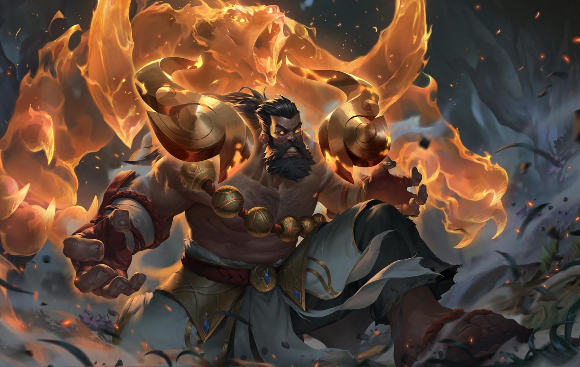 All buffs hitting Udyr in League of Legends 12.16 mid-patch update (Image via Riot Games)