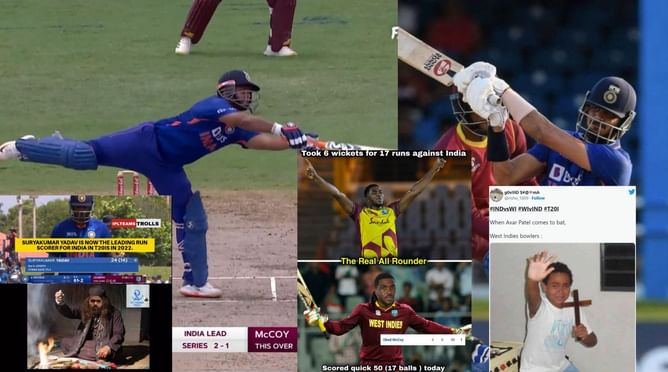 IND vs WI 2022: Top 10 funny memes after Team India reach 191/5 in 4th T20I