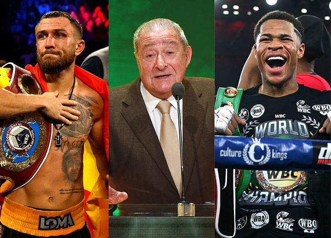 Bob Arum declares his aim is to make Vasyl Lomachenko vs. Devin Haney for Undisputed Lightweight Champion
