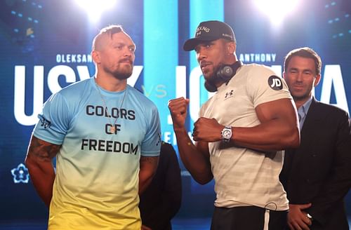 Usyk v Joshua 2 Press Conference [courtesy of Getty]