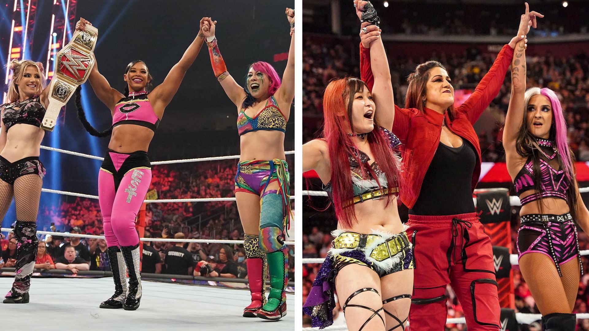 Alexa Bliss, Bianca Blair, and Asuka will battle Bayley, IYO SKY, and Dakota Kai at WWE Clash at the Castle