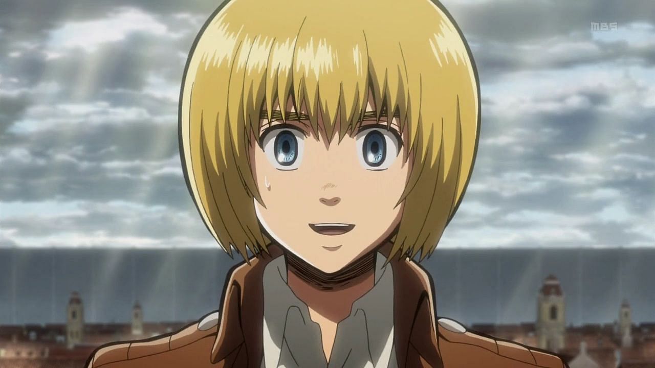 Armin Arlert from Attack on TItan (Image via Wit Studio)