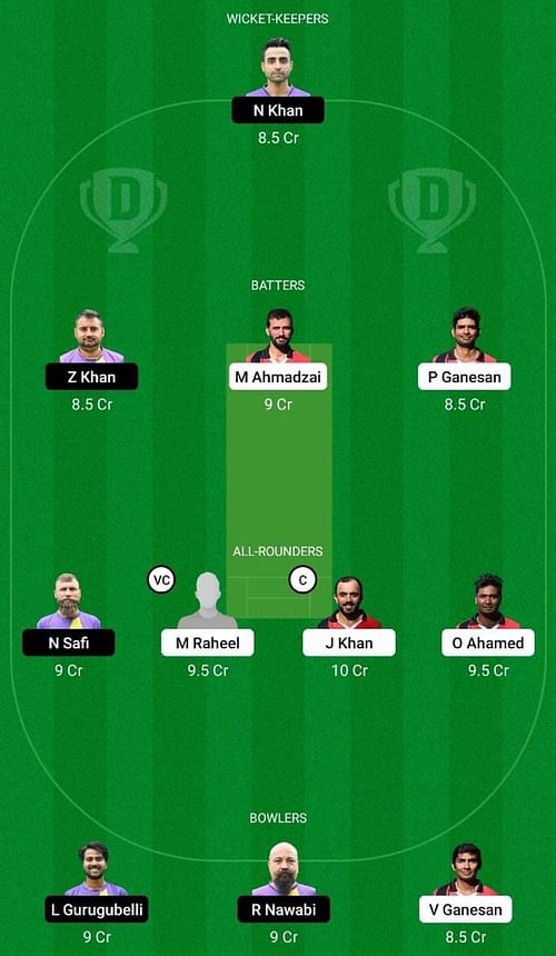 DB vs GSB Dream11 Fantasy Tip - Head to Head League