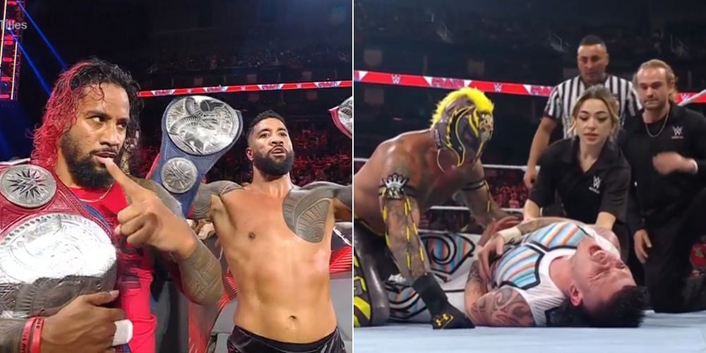 The Usos were in action on RAW