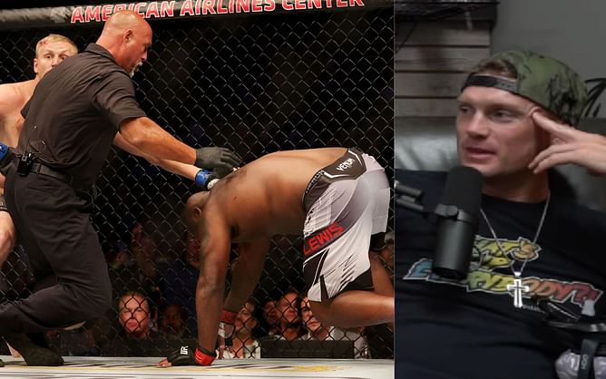 "He would have gotten finished" - Stephen Thompson believes Derrick Lewis vs. Sergei Pavlovich stoppage wasn't early