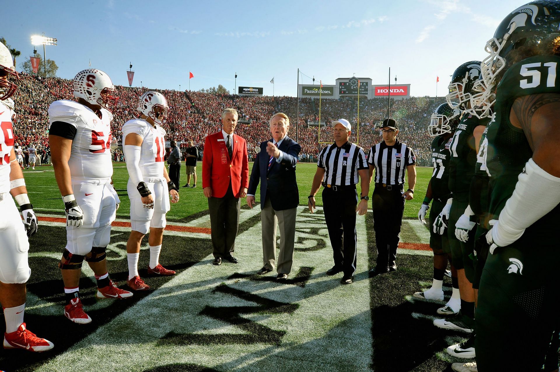 The 100th Rose Bowl Game - Stanford v Michigan State