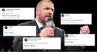 "The writing is on the wall" - WWE fans seemingly concerned about Triple H's plans for the future following latest round of releases