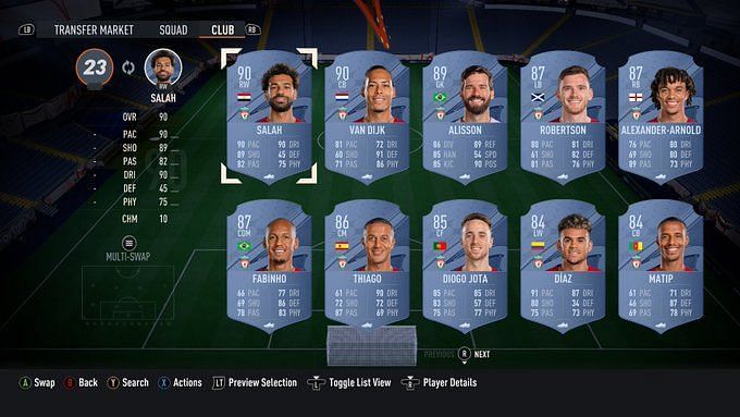 FIFA 23 Liverpool Ratings Leaked On Xbox: Salah Retains Top Spot With ...