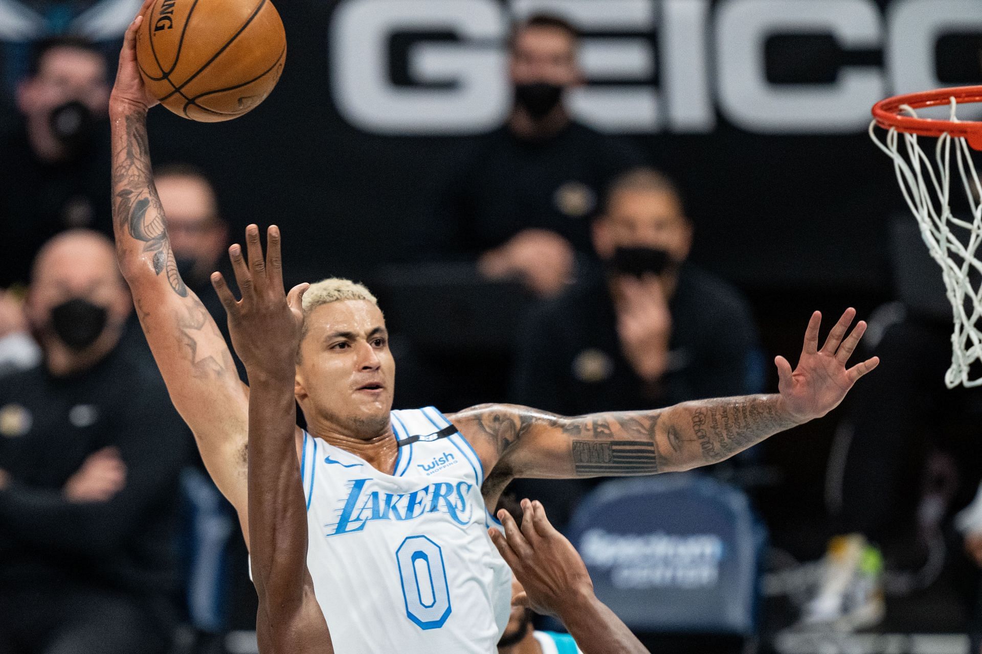 Kyle Kuzma spent the first four years of career with the LA Lakers