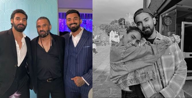 “True inspiration” - KL Rahul shares picture with Suniel Shetty on actor's 61st birthday