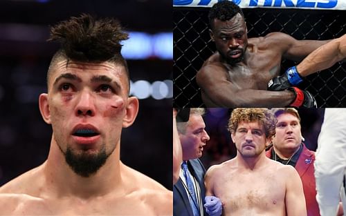 Johnny Walker, Uriah Hall, and Ben Askren