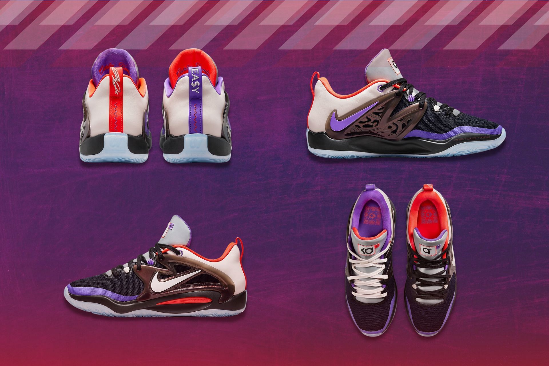 Upcoming 9th Wonder x Kevin Durant x Nike KD 15 Charles Douthit colorway (Image via Sportskeeda)