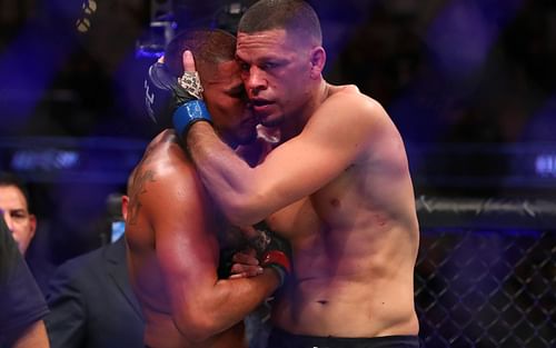 Anthony Pettis (left), Nate Diaz (right)