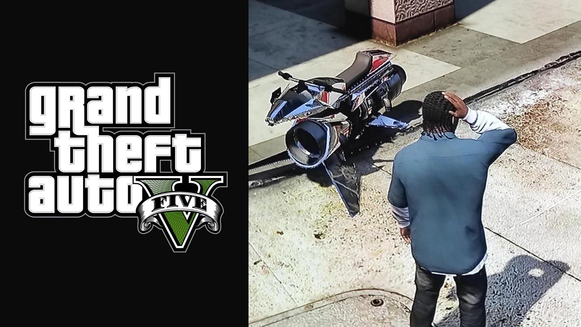 The Oppressor Mk II is found in GTA 5 Story Mode due to a bug (Image via Jazzlike-Double4594 on Reddit)
