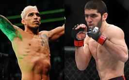 "I can only thank the UFC" - Charles Oliveira expresses immense gratitude for company's support ahead of Islam Makhachev fight