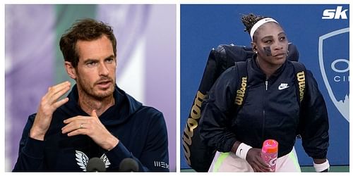 Andy Murray [left] recently gave his thoughts on Serena Williams' legacy.