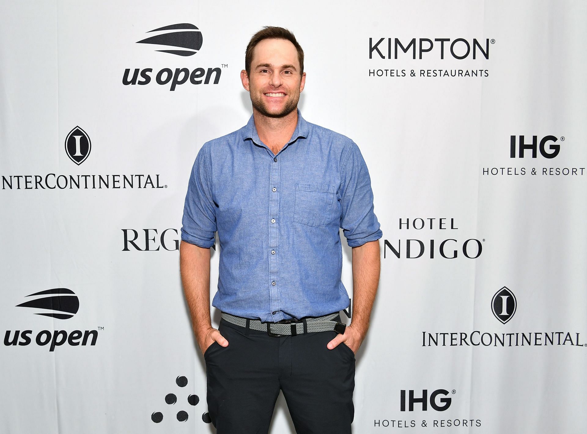 Roddick at an event in Kimpton Hotel Eventi