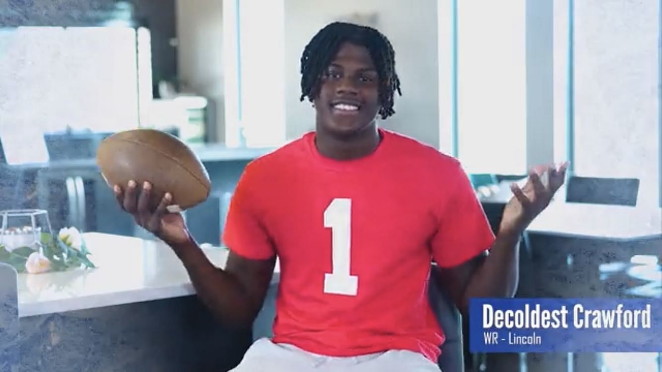 Nebraska wide receiver DeColdest Crawford