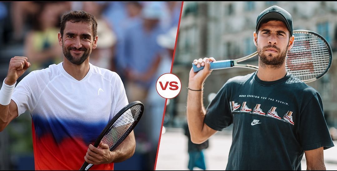 Marin Cilic will take on Karen Khachanov in the second round of the Canadian Open