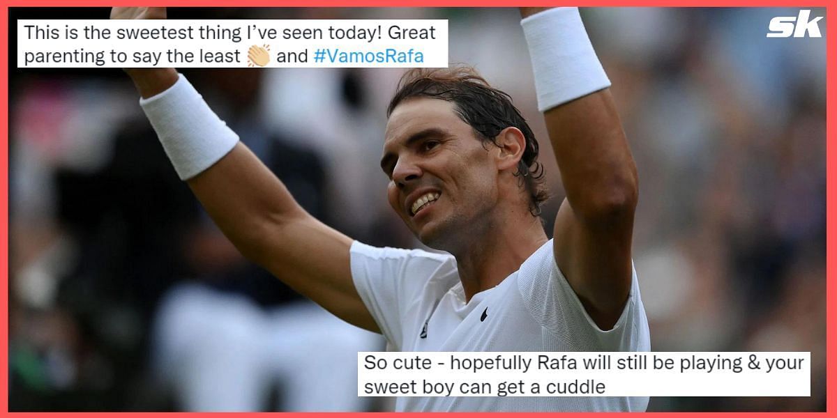 Tennis fans react to an adorable video of a little fan of Rafael Nadal