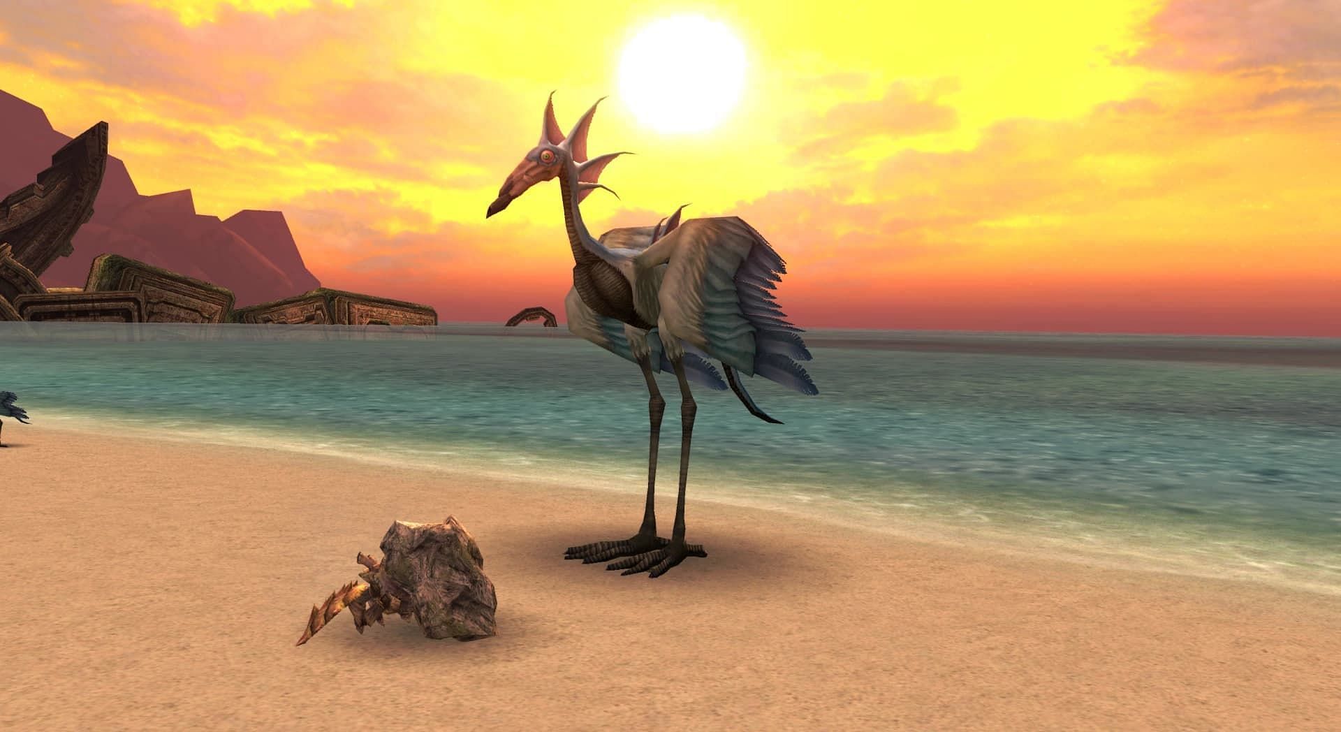 A look at an Opulent Flamii bird in Xenoblade Chronicles 3 (Image via Nintendo)