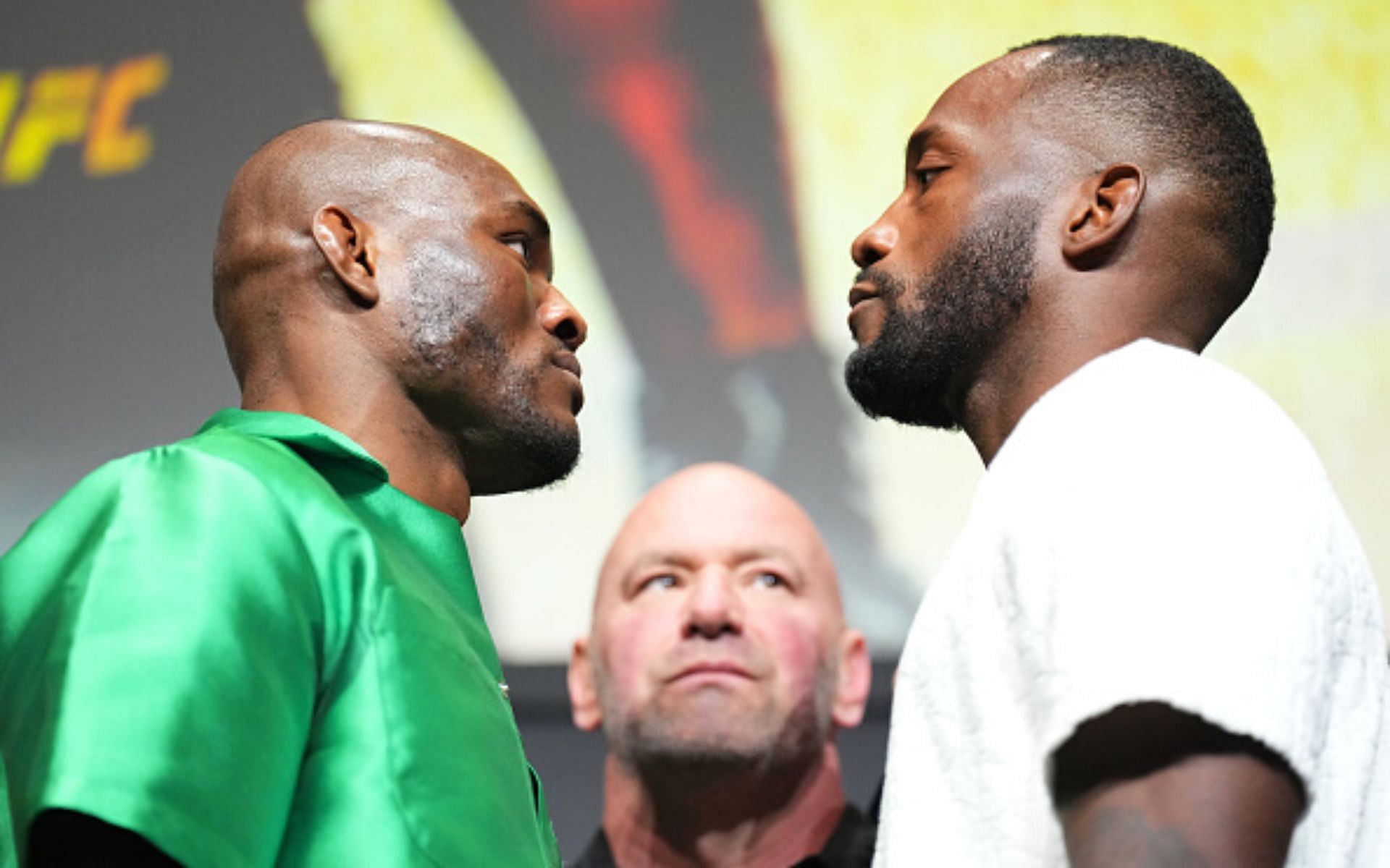 UFC 278: Usman vs. Edwards 2 face off [Image courtesy: Getty]