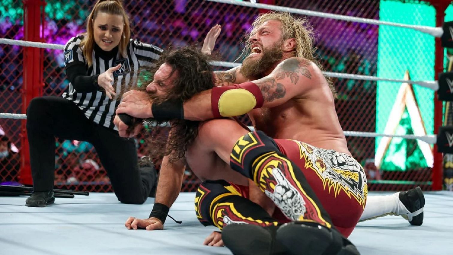 Edge and Seth Rollins had one of the most memorable matches of the Saudi shows