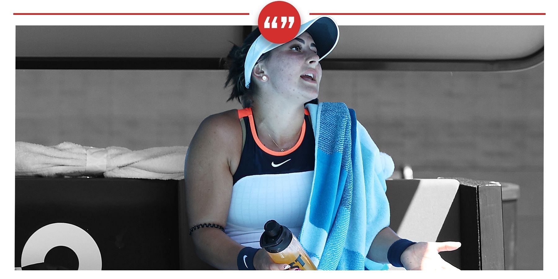 Andreescu took to Instagram to address allegations of faking health problems on court