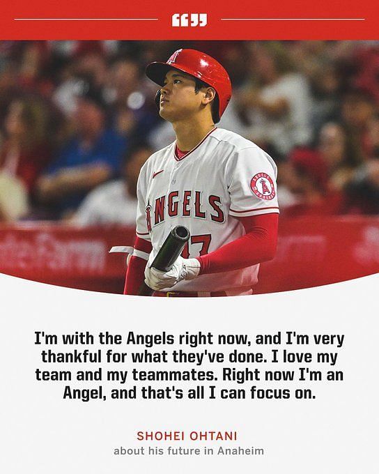 Shohei Ohtani has worrying quote about future with Angels
