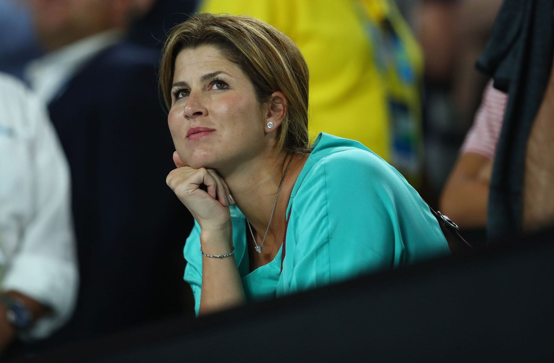 Roger Federer&#039;s wife Mirka is a constant presence in his player&#039;s box at various tournaments.