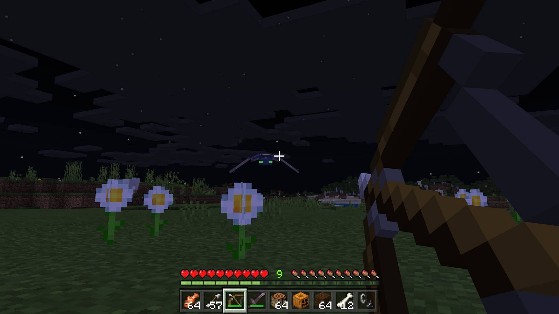 Phantoms swoop down from the sky (Image via Mojang)