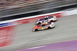 "They gave him a rocket" - Denny Hamlin proud of Bubba Wallace Jr.'s P2 finish at NASCAR Michigan race