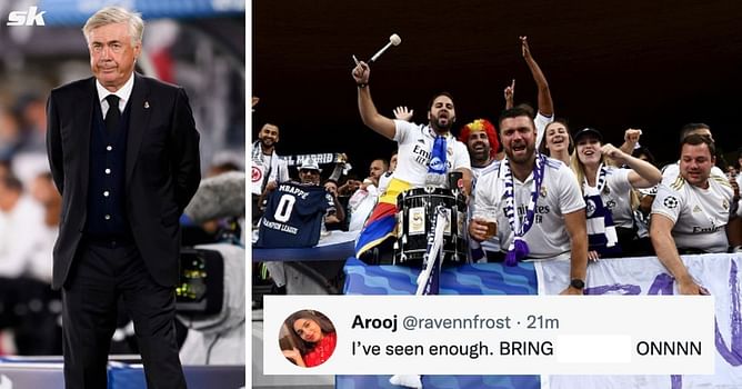 "I've seen enough" "We lack creativity" - Real Madrid fans urge Ancelotti to bring on key player to address glaring starting XI issue