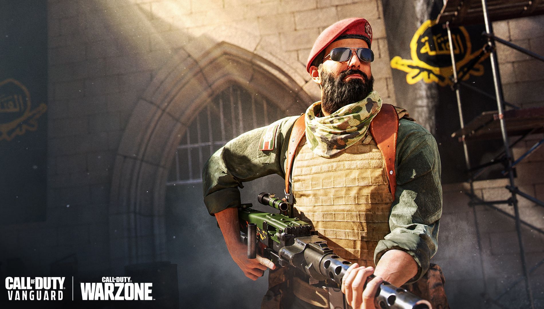 Khaled Al-Asad of Modern Warfare makes a comeback in Warzone (Image via Activision)