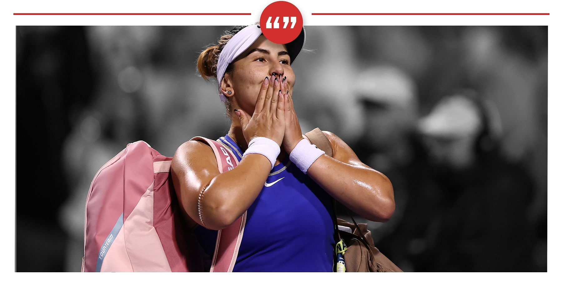 Bianca Andreescu at the 2022 Canadian Open