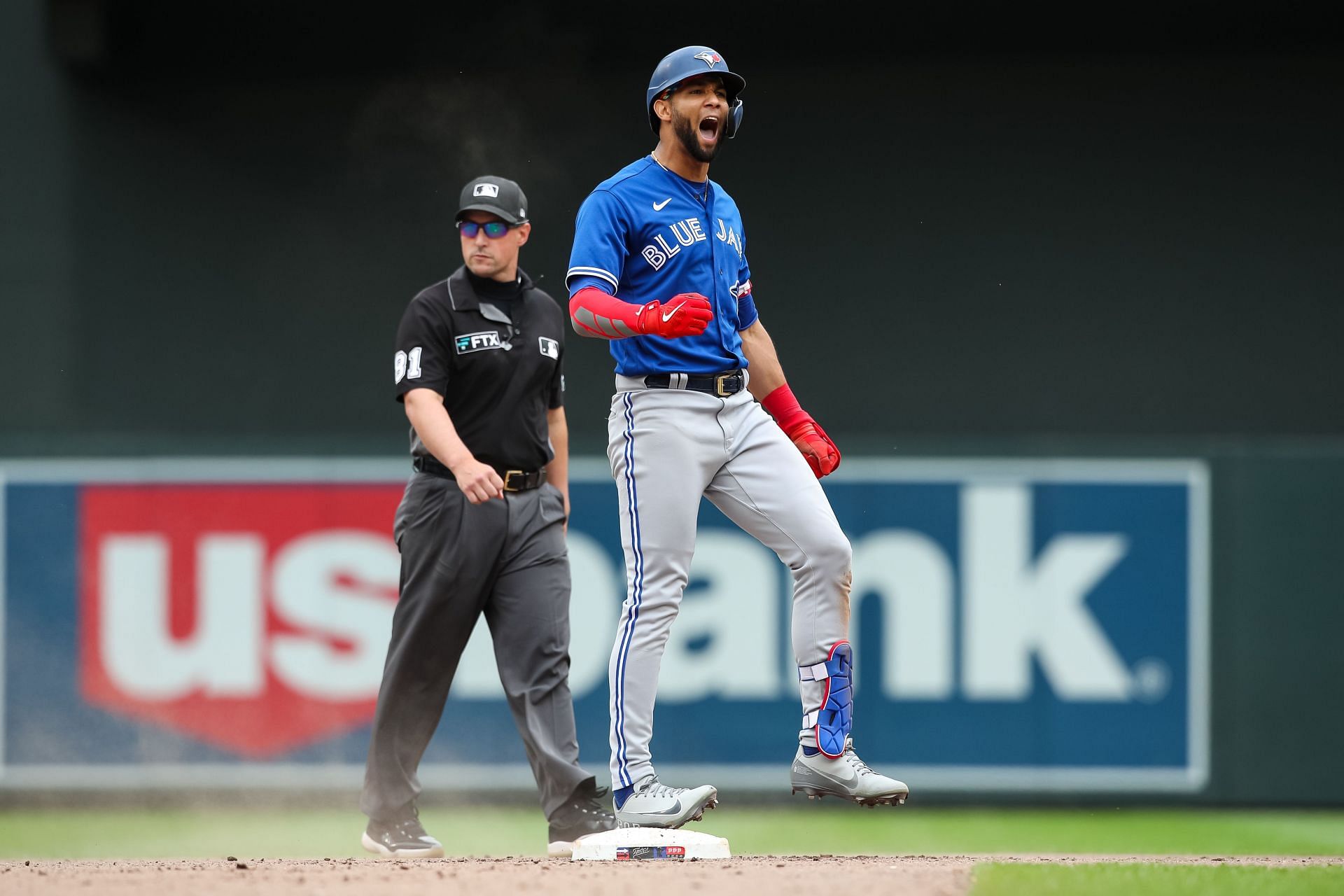 Lourdes Gurriel Jr. of the Blue Jays versus the Minnesota Twins