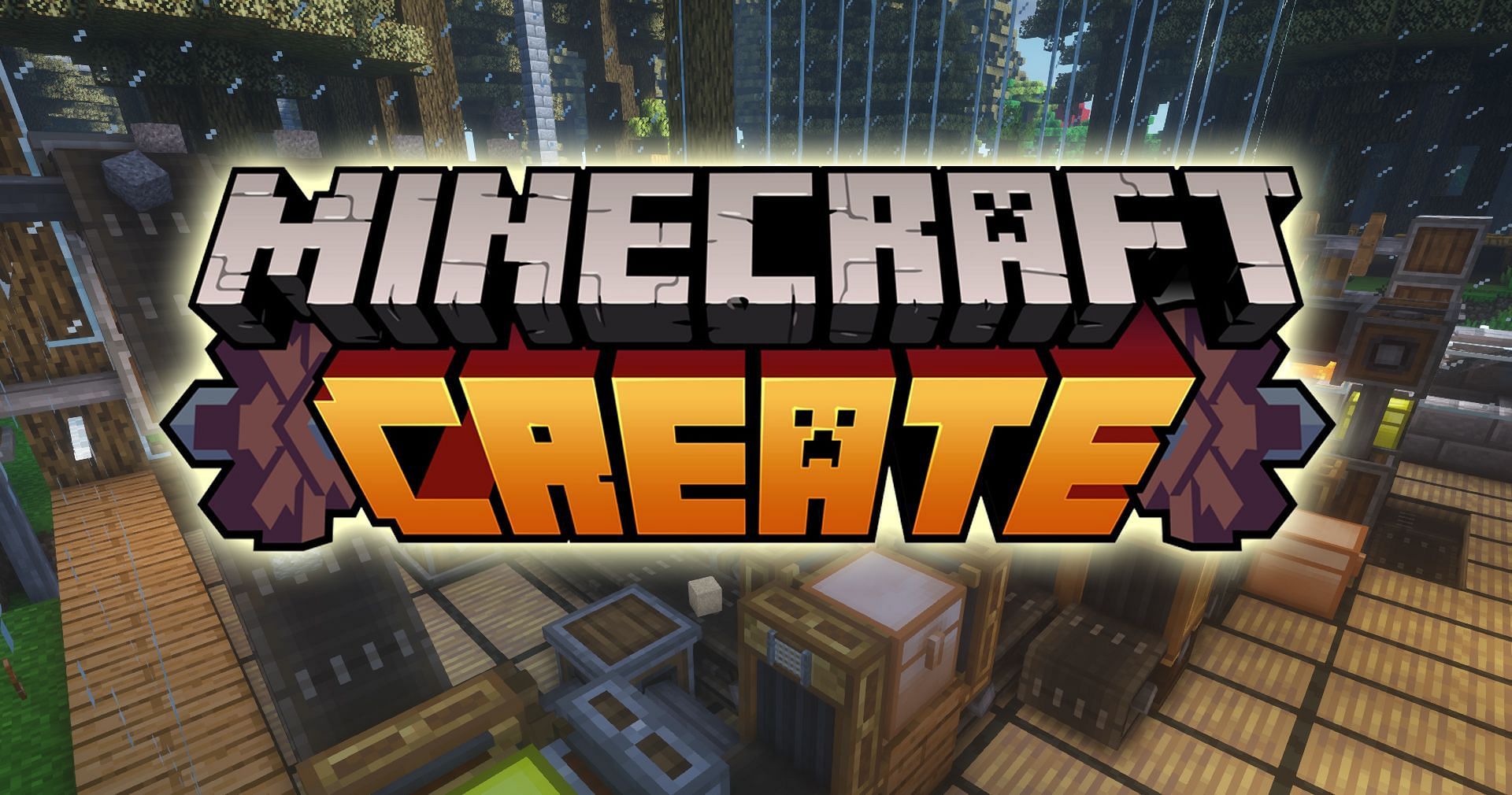 Create&#039;s official logo for Minecraft (Image via simibubi/CurseForge)