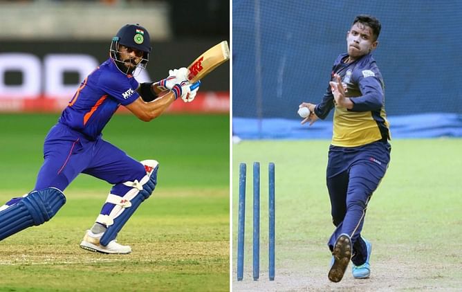 Asia Cup 2022 - "He will score his 71st century" - Maheesh Theekshana predicts Virat Kohli will hit a ton in India's match against Hong Kong