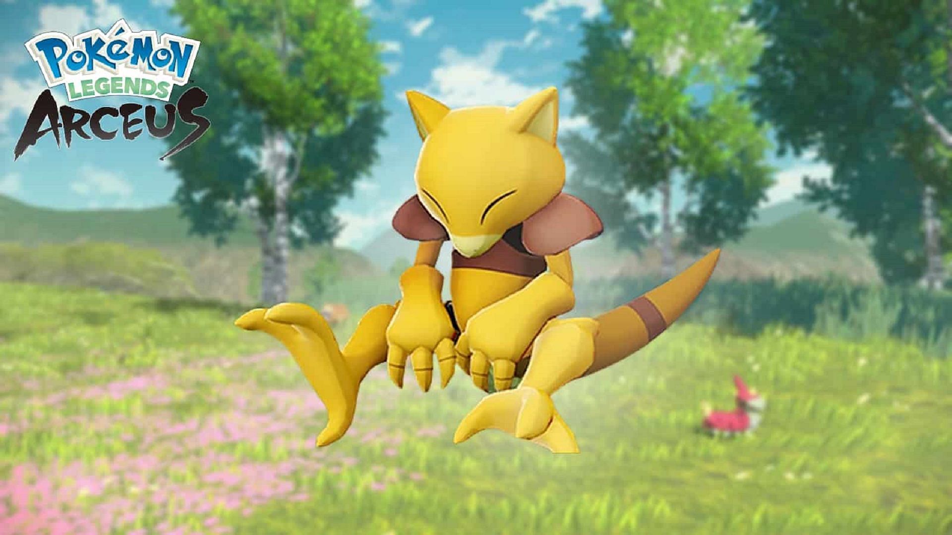 Abra in Pokemon Legends: Arceus (Image via Game Freak)