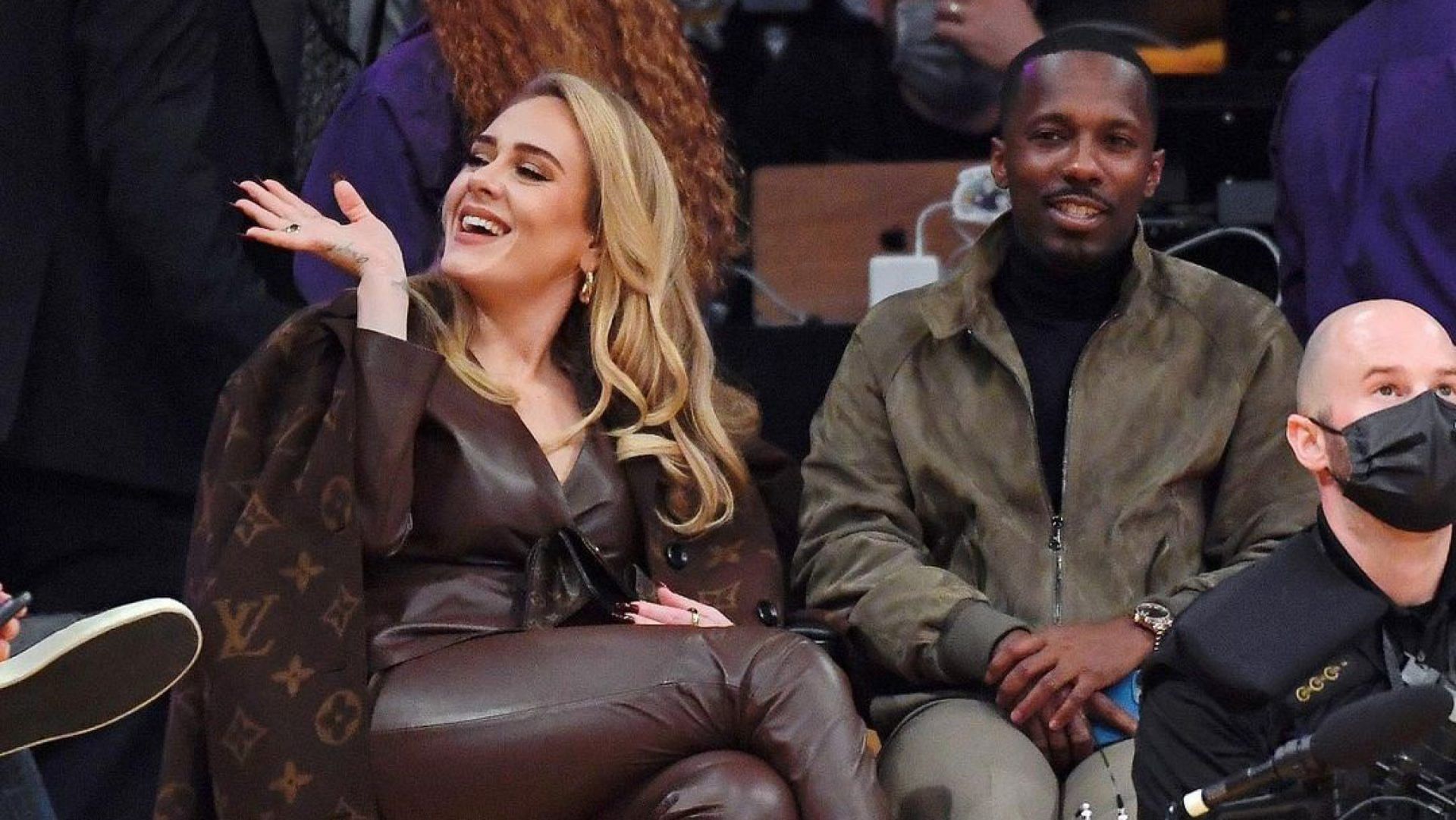 Adele and Rich Paul were first publicly spotted together in 2021. (Image via Kevork Djansezian/Getty)