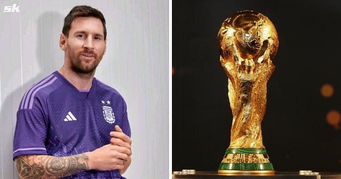 Argentina 2022 FIFA World Cup kit update: Lionel Messi, Paulo Dybala and Angel Di Maria sport new Adidas purple away kit