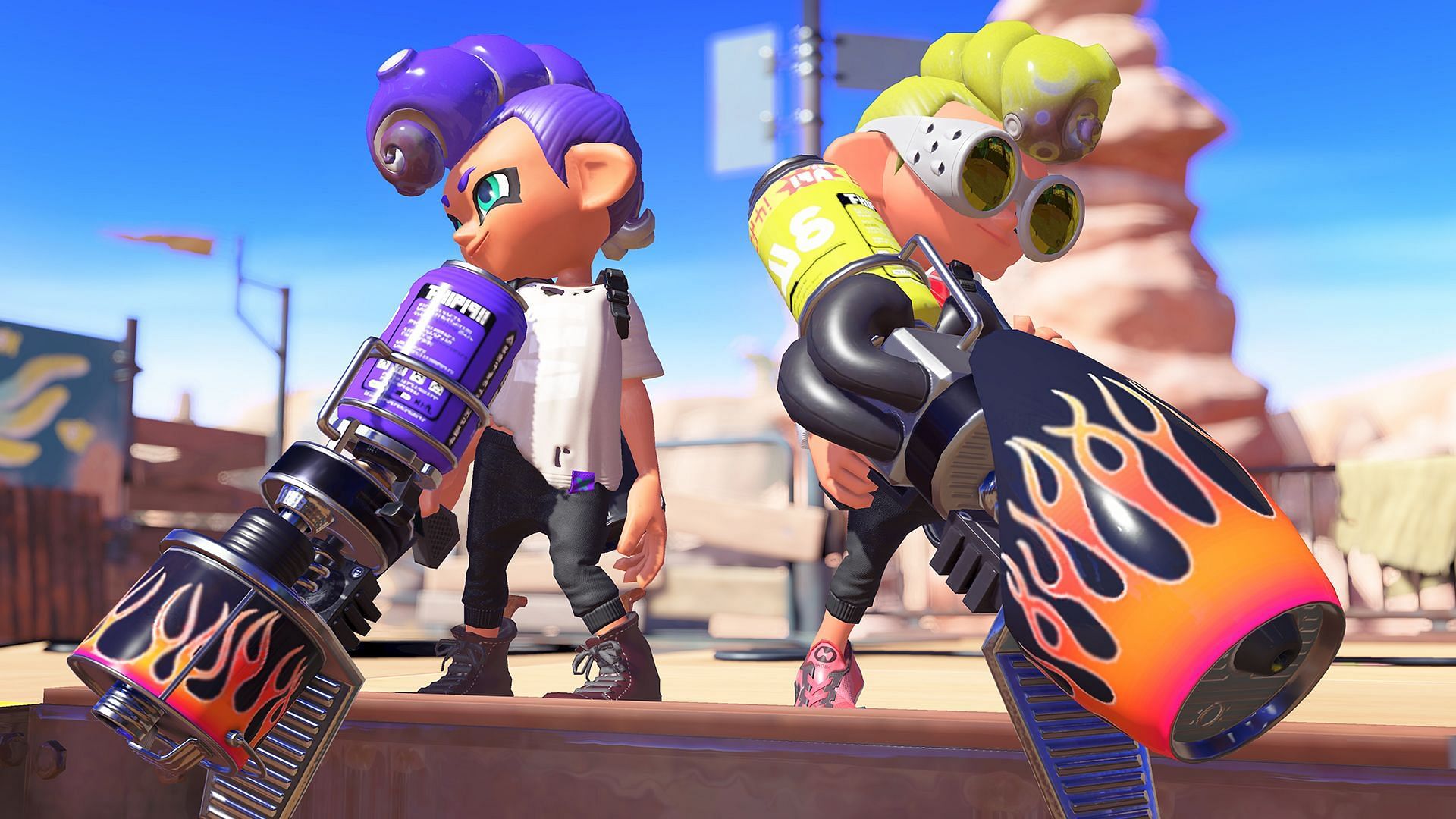 Official imagery for Splatoon 3 (Image via Nintendo)