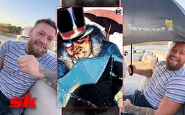 "Stoned to the bone" - Fans react to bizarre clip of Conor McGregor fawning over an umbrella & comparing himself to The Penguin from Batman