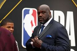 Video: Hasbulla "sneaks up" on Shaquille O'Neal and "punches" him, the two beloved personalities give each a thumbs up